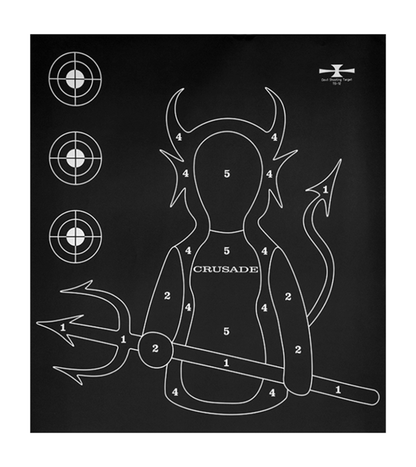 Devil Shooting Target